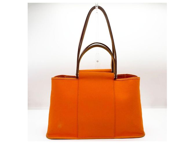 Hermès Hermes Cabas Elan PM Tragetasche Orange - Ansicht 2