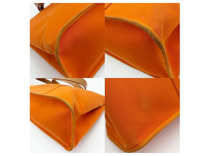 Hermès Hermes Cabas Elan PM Tragetasche Orange - Ansicht 4