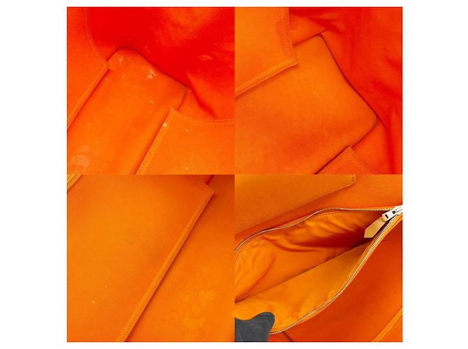 Hermès Hermes Cabas Elan PM Tragetasche Orange - Ansicht 7