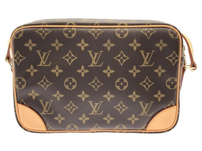 Borsa a tracolla Louis Vuitton Monogram Trocadero Marrone Monogramma - vista 2