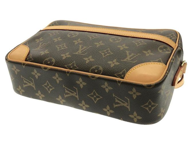 Borsa a tracolla Louis Vuitton Monogram Trocadero Marrone Monogramma - vista 3