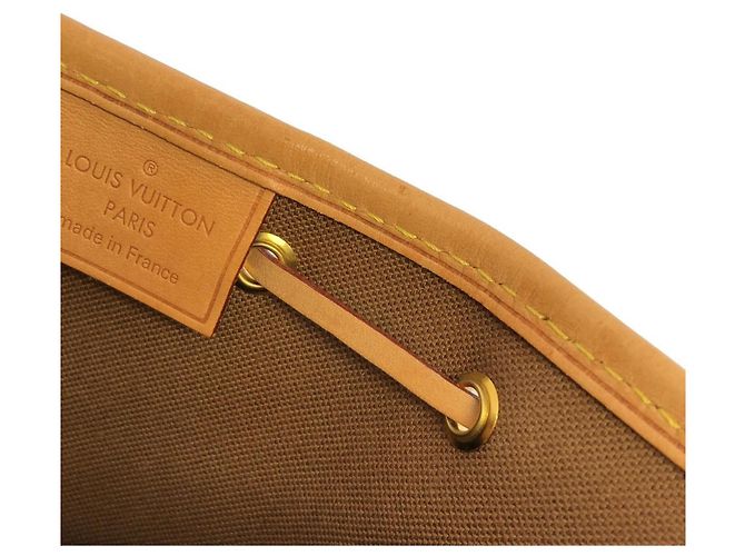 Noe Borsa a Spalla Louis Vuitton Monogram Nano Noé Marrone Monogramma - vista 9