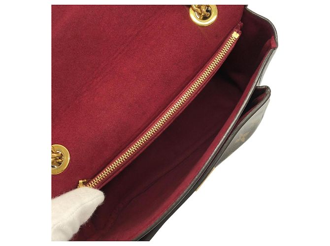 Borsa a Spalla Louis Vuitton Monogram Passy Marrone Monogramma - vista 7