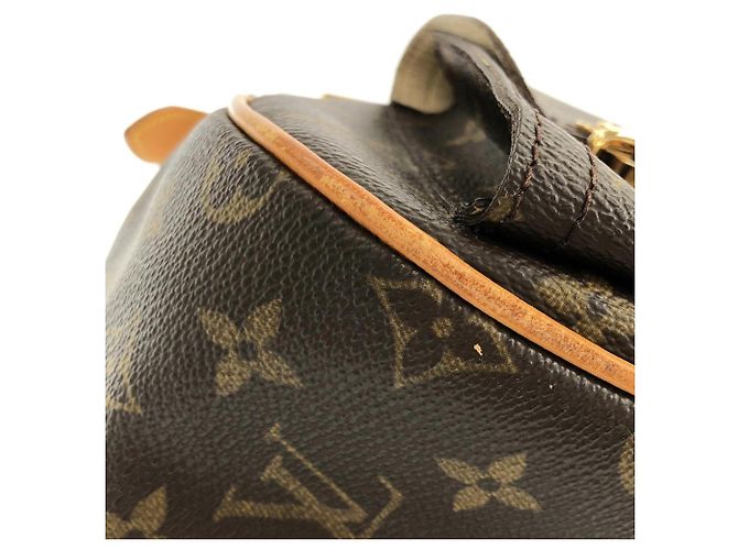 Borsa a Spalla Louis Vuitton Monogram Hudson GM Marrone Monogramma - vista 4