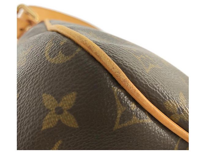 Borsa a Spalla Louis Vuitton Monogram Hudson GM Marrone Monogramma - vista 5