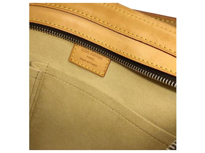 Borsa a Spalla Louis Vuitton Monogram Hudson GM Marrone Monogramma - vista 9