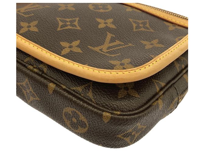 Borsa a Spalla Louis Vuitton Monogram Bumbag Bosphore Marrone Monogramma - vista 3