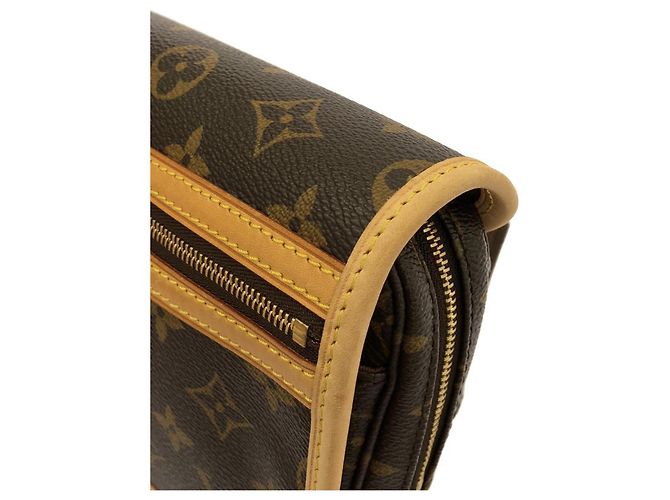 Borsa a Spalla Louis Vuitton Monogram Bumbag Bosphore Marrone Monogramma - vista 5