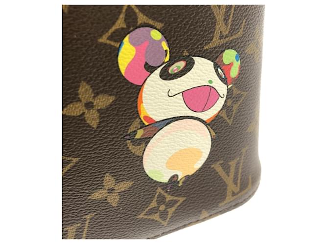 Borsa Louis Vuitton Monogram Panda Vavin PM Marrone - vista 4