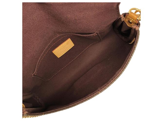 Borsa a Spalla Louis Vuitton Monogram Favorite PM Marrone Monogramma - vista 8