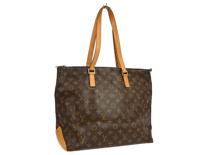 Louis Vuitton Cabas Mezzo Monogram Canvas Marrone - vista 2