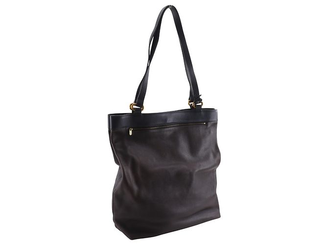Delvaux Ledertasche in Braun - Ansicht 3