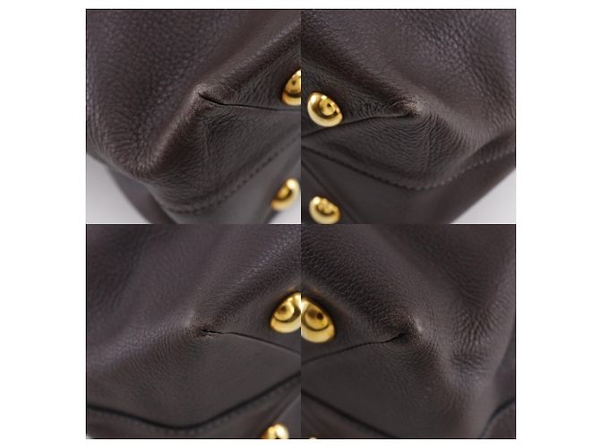 Delvaux Ledertasche in Braun - Ansicht 4