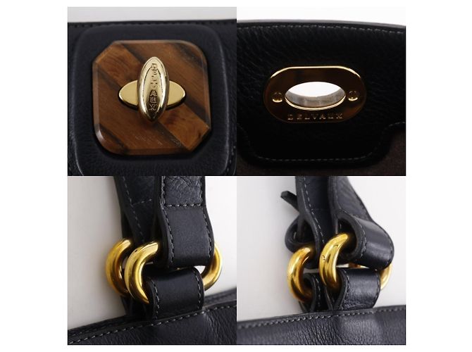 Delvaux Ledertasche in Braun - Ansicht 8