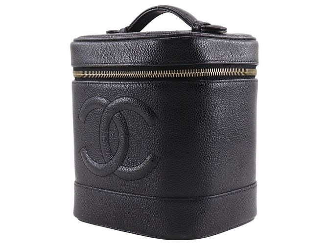 Chanel Coco Mark Vanity Handtasche Schwarz - Ansicht 2