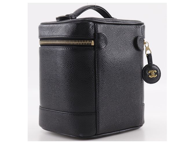 Chanel Coco Mark Vanity Handtasche Schwarz - Ansicht 3