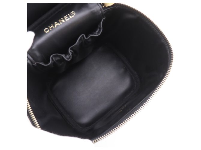 Chanel Coco Mark Vanity Handtasche Schwarz - Ansicht 6
