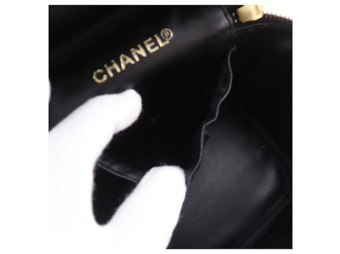 Chanel Coco Mark Vanity Handtasche Schwarz - Ansicht 7