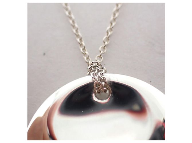 Collana con pendente rotondo in argento 925 Tiffany & Co. - vista 5