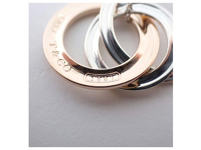 Collana Tiffany & Co. 925 Metal 1837 Triple Interlocking Circle - vista 10