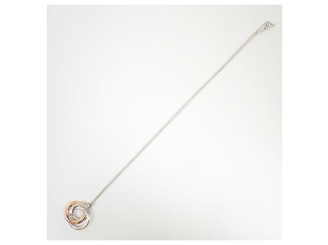 Collana Tiffany & Co. 925 Metal 1837 Triple Interlocking Circle - vista 5