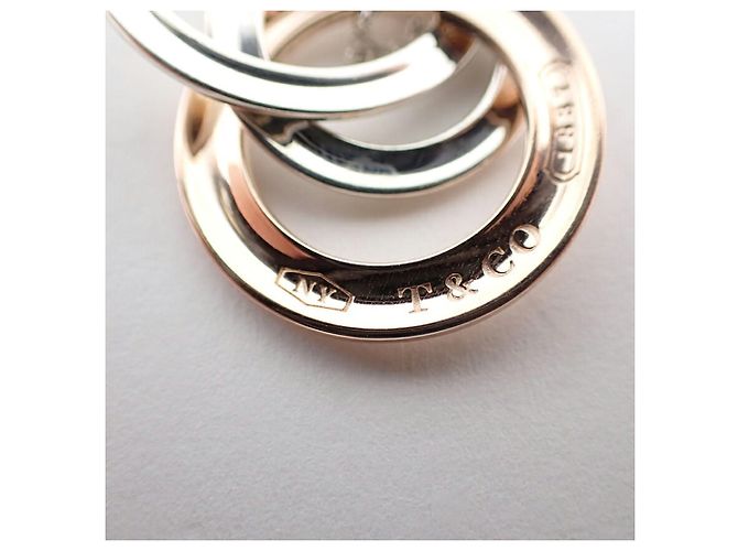 Collana Tiffany & Co. 925 Metal 1837 Triple Interlocking Circle - vista 9