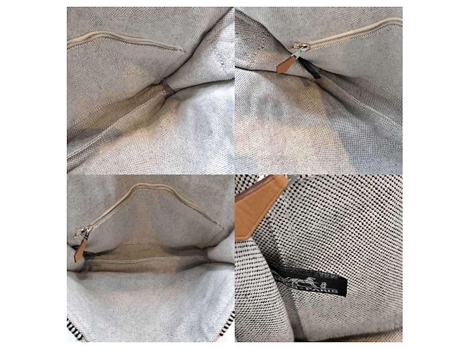 Hermès Borsa a Spalla Hermes New Fourre-Tout Bassas PM Marrone - vista 5