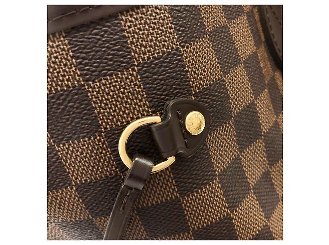 Borsa Louis Vuitton Damier Neverfull GM Damier ebene - vista 4