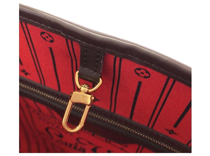 Borsa Louis Vuitton Damier Neverfull GM Damier ebene - vista 8
