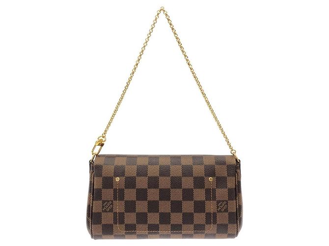 Borsa a tracolla Louis Vuitton Damier Favorite PM Damier ebene - vista 2