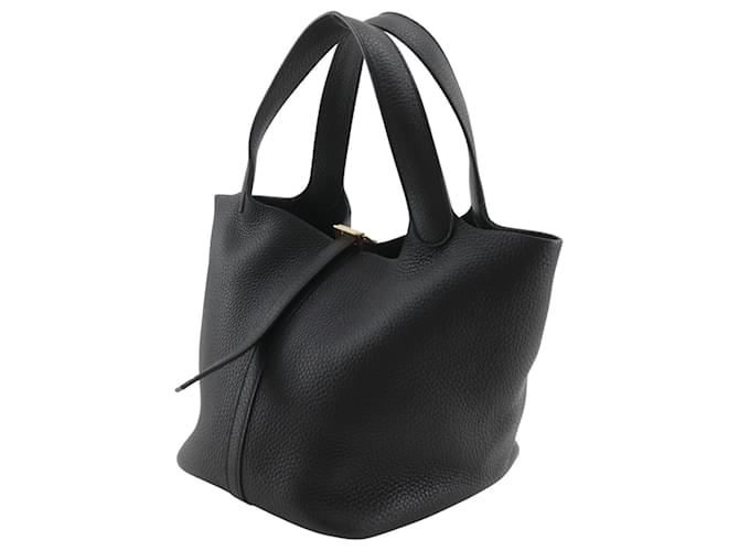 Hermès Borsa Hermes Picotin Lock 22 MM Nero - vista 2