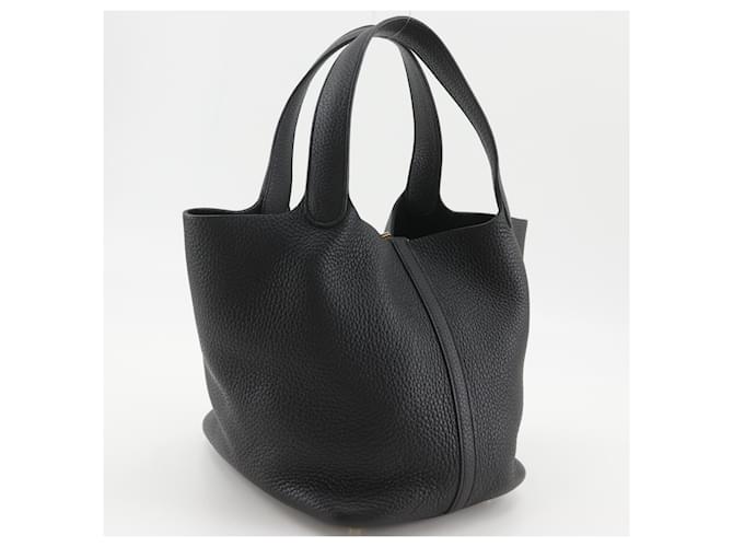 Hermès Borsa Hermes Picotin Lock 22 MM Nero - vista 3