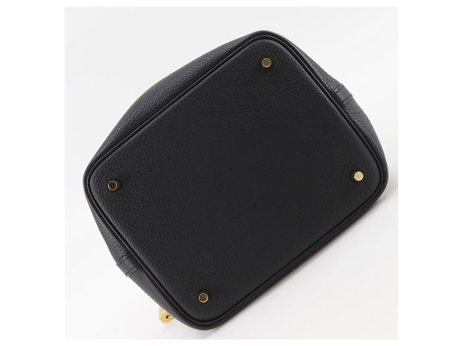 Hermès Borsa Hermes Picotin Lock 22 MM Nero - vista 9