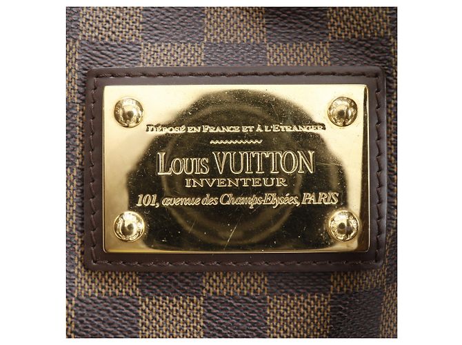Borsa Tote Louis Vuitton Hampstead MM Marrone - vista 13