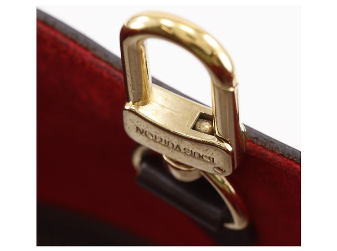 Borsa Tote Louis Vuitton Hampstead MM Marrone - vista 16