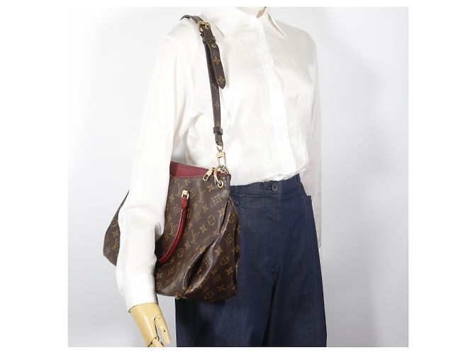Borsa Louis Vuitton Pallas Marrone - vista 19
