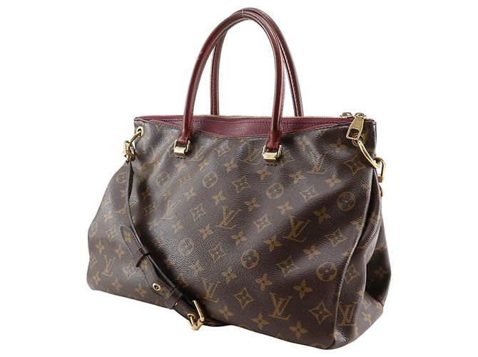 Borsa Louis Vuitton Pallas Marrone - vista 2