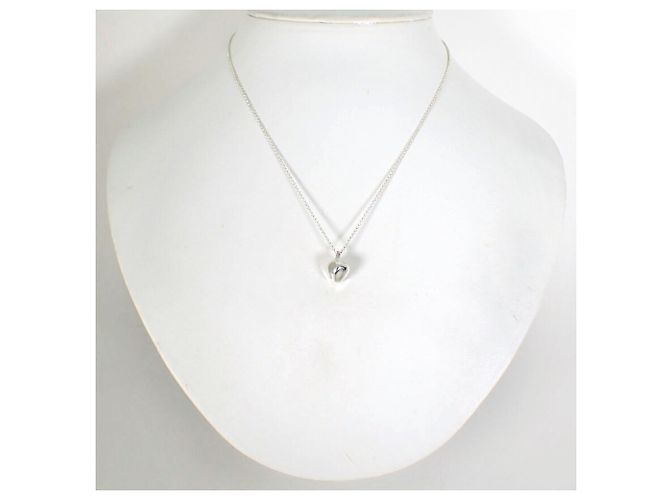 Collana con pendente a forma di mela in argento 925 Tiffany & Co. - vista 3