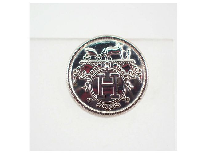 Hermès Orecchini a lobo Hermes Ex-Libris in argento 925 - vista 4