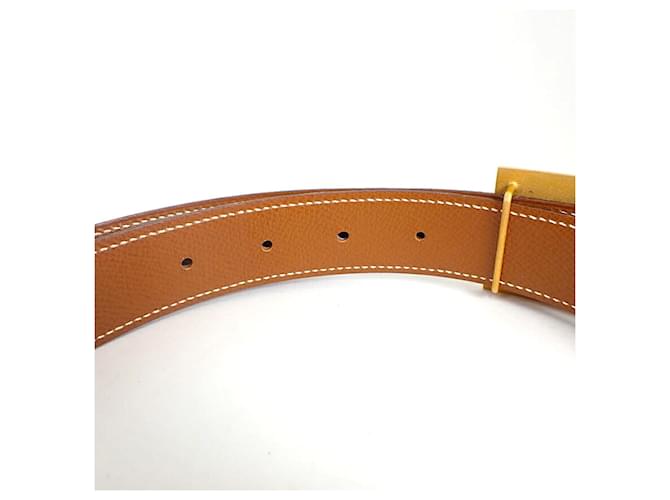 Hermès Hermes Ledergürtel Standard Braun - Ansicht 5