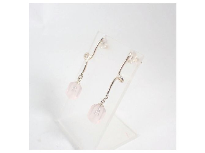 Orecchini Tiffany & Co. 925 Quarzo rosa - vista 3