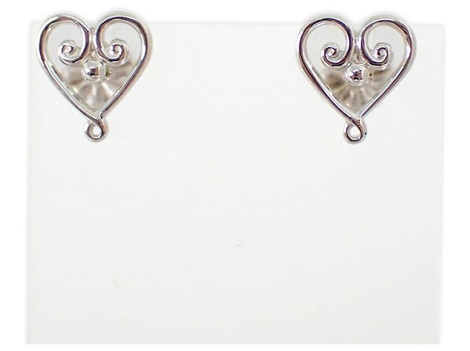 Orecchini Tiffany & Co. 925 Venetian Goldoni Heart - vista 2