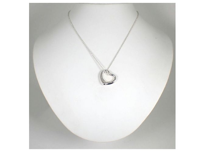 Collana con pendente a cuore in diamante 925 Tiffany & Co. - vista 3