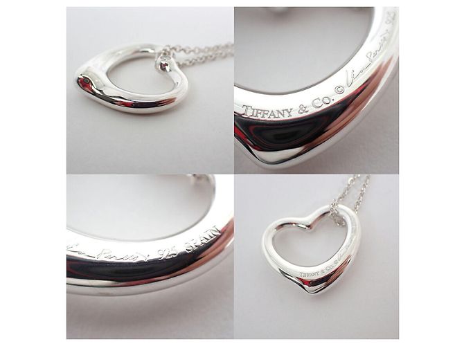 Collana con pendente a cuore in diamante 925 Tiffany & Co. - vista 8