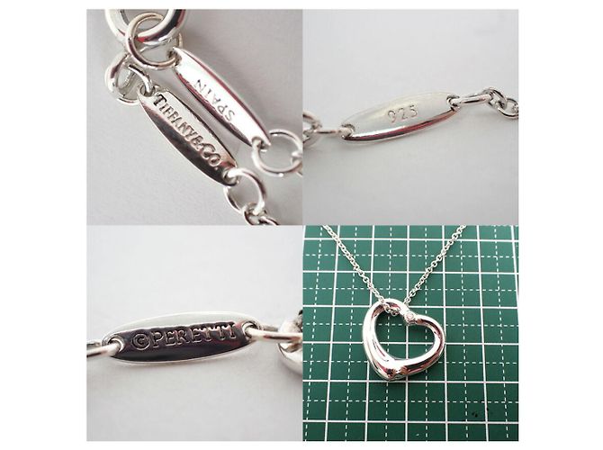 Collana con pendente a cuore in diamante 925 Tiffany & Co. - vista 9