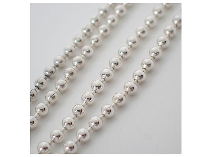 Tiffany & Co. pendente lungo con ciondolo ovale Return to Tiffany in argento 925 - vista 9