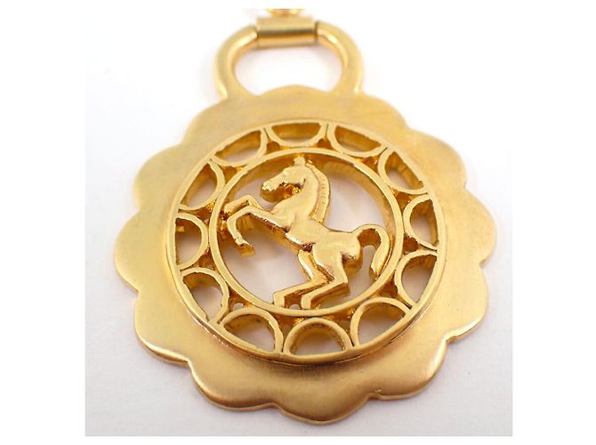 Hermès HERMES Cheval Fleur Horse Gold Manschettenknöpfe - Ansicht 7