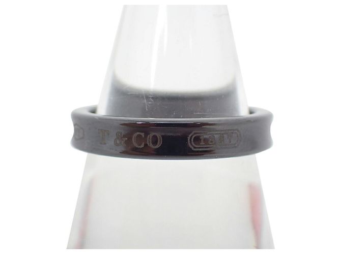 Tiffany & Co. Ti Black Titanium 1837 schmaler Ring - Ansicht 2