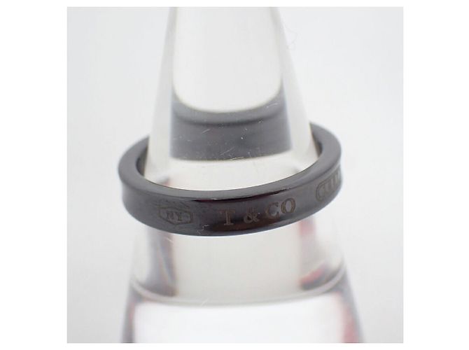 Tiffany & Co. Ti Black Titanium 1837 schmaler Ring - Ansicht 3