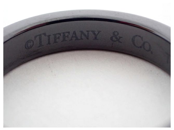 Tiffany & Co. Ti Black Titanium 1837 schmaler Ring - Ansicht 7